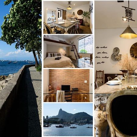 2 Quartos Na Urca Com Vista Para Baia De Guanabara A 700M Pao De Acucar Com Cozinha Completa E Wi-Fi - Bares, Restaurantes E Comercio Local A Poucos Metros Rio de Janeiro Eksteriør billede