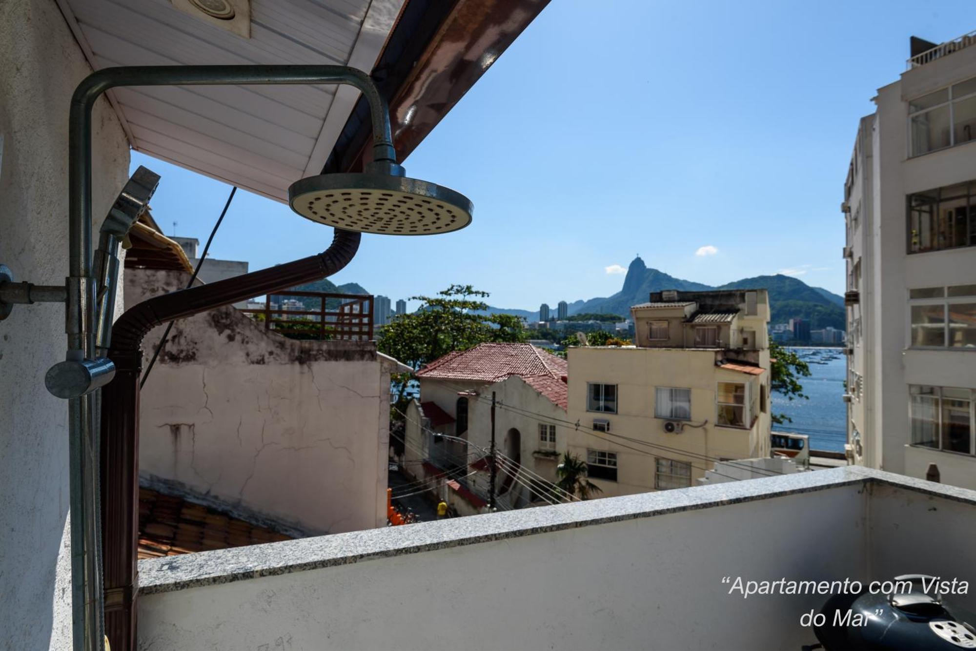 2 Quartos Na Urca Com Vista Para Baia De Guanabara A 700M Pao De Acucar Com Cozinha Completa E Wi-Fi - Bares, Restaurantes E Comercio Local A Poucos Metros Rio de Janeiro Eksteriør billede