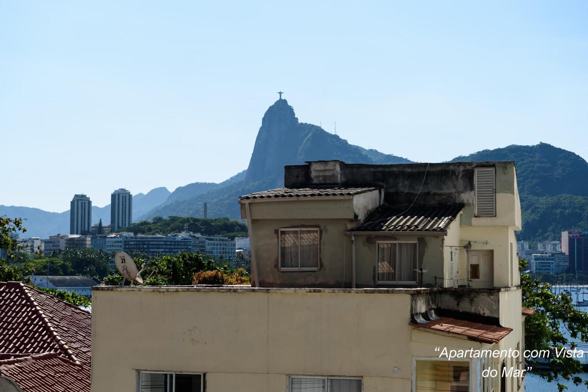 2 Quartos Na Urca Com Vista Para Baia De Guanabara A 700M Pao De Acucar Com Cozinha Completa E Wi-Fi - Bares, Restaurantes E Comercio Local A Poucos Metros Rio de Janeiro Eksteriør billede