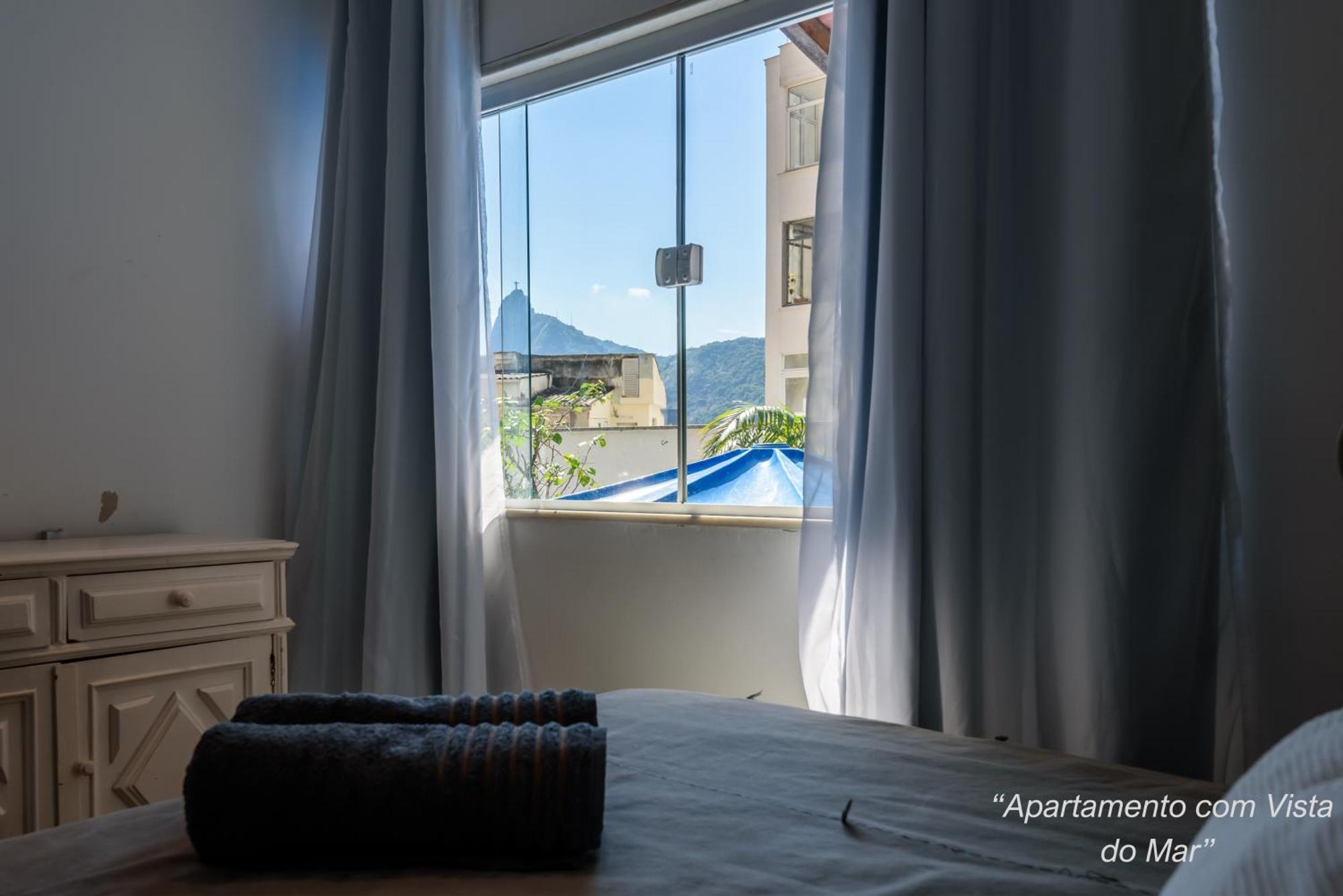 2 Quartos Na Urca Com Vista Para Baia De Guanabara A 700M Pao De Acucar Com Cozinha Completa E Wi-Fi - Bares, Restaurantes E Comercio Local A Poucos Metros Rio de Janeiro Eksteriør billede